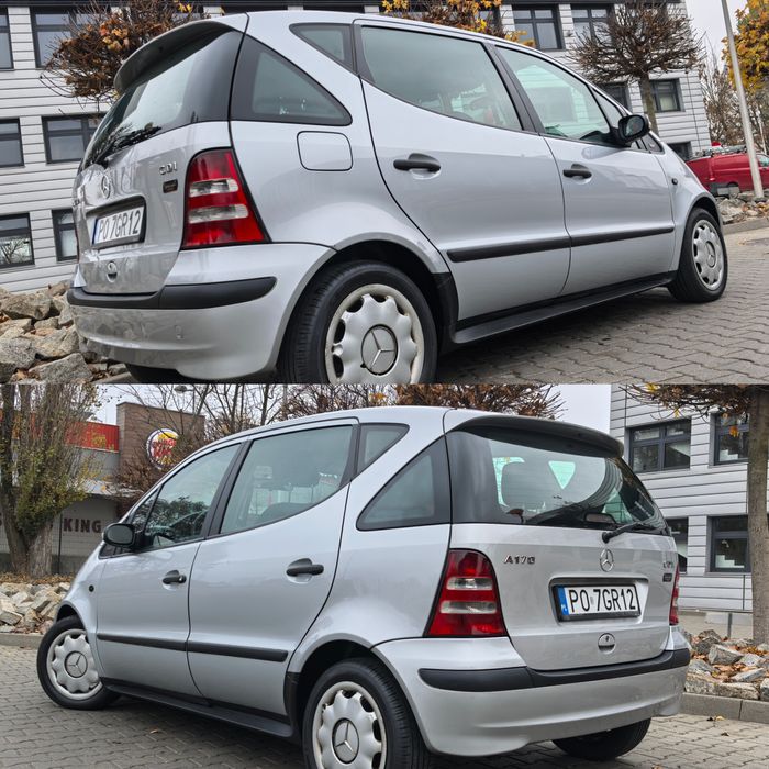 Oszczędny Mercedes A 1.7 Diesel Salon Polska  Wspoma Zimowki 212 tys