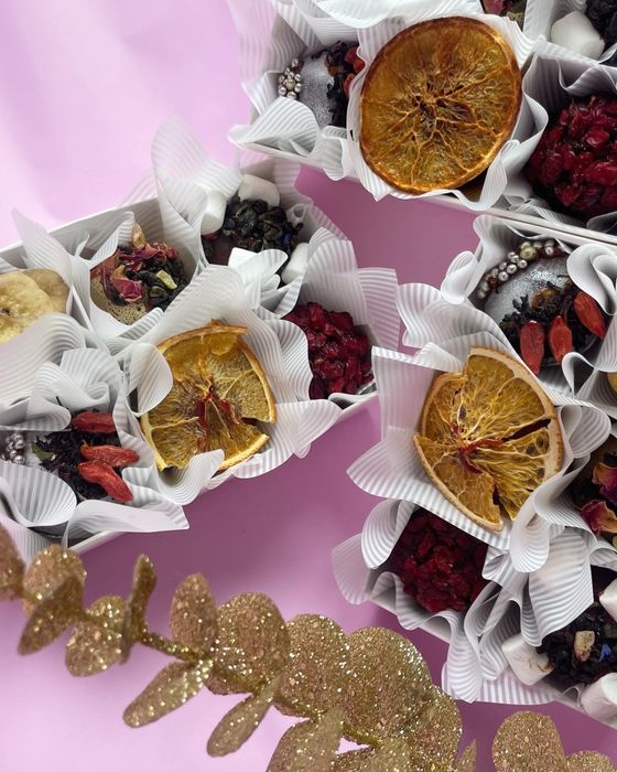 Чайні бомбочки, чай