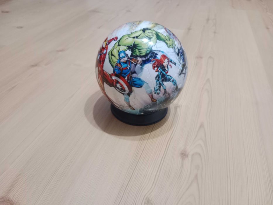 Puzzle 3D Marvel Avengers raz ułożone plastikowe jak nowe