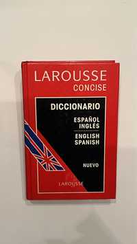 Larousse Diccionario Español Inglés słownik hiszpańsko angielski