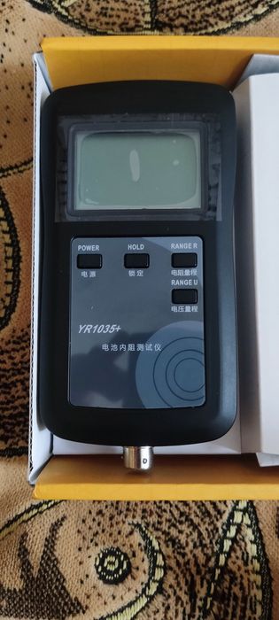 Тестер внутрішнього опору батареї YR1035 + тримач батерей