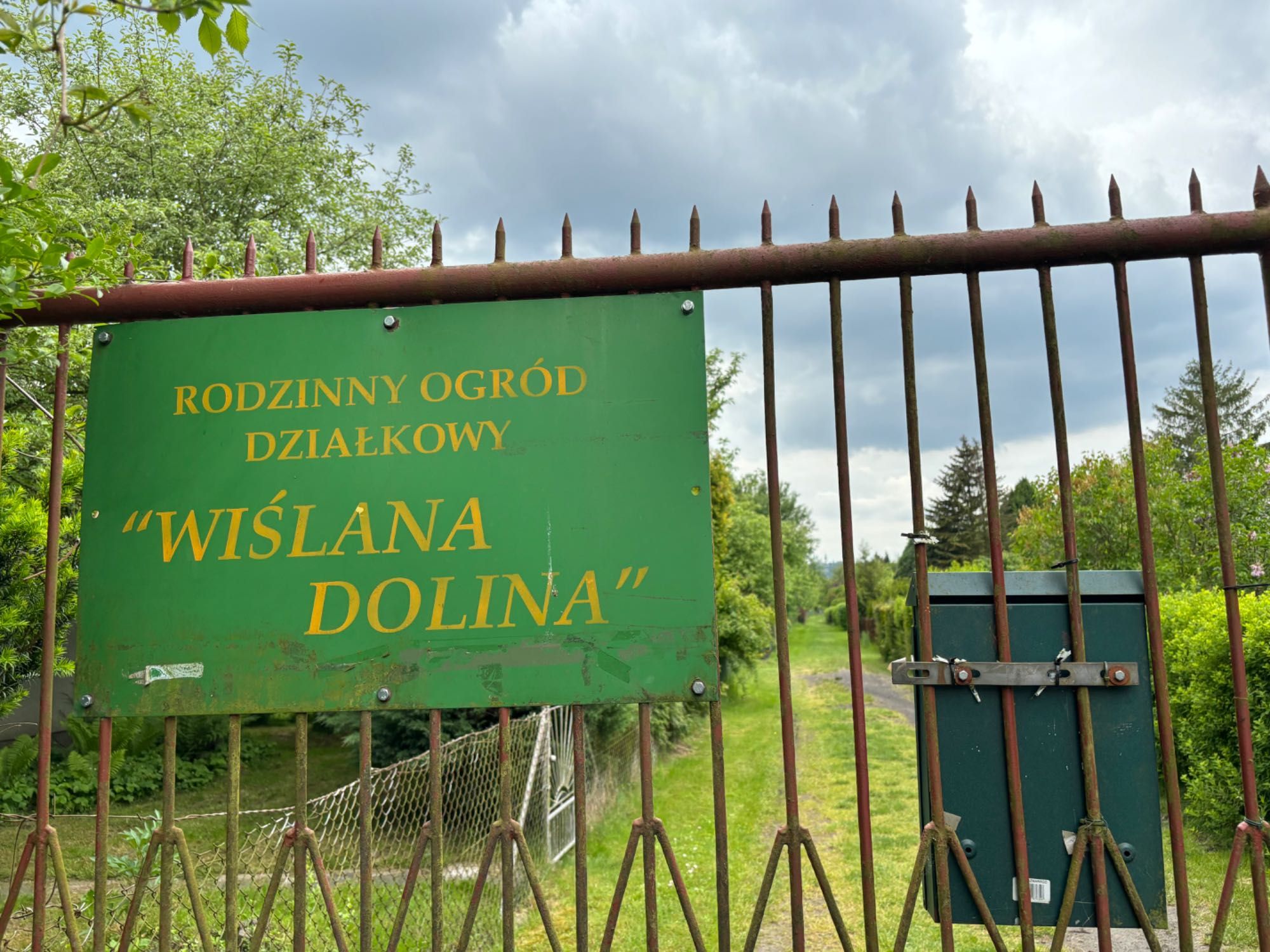 Działka ROD Wiślana Dolina Kraków