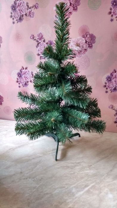 Ялинка новорічна штучна Карпатська зелена 55 см Новогодняя елка ель