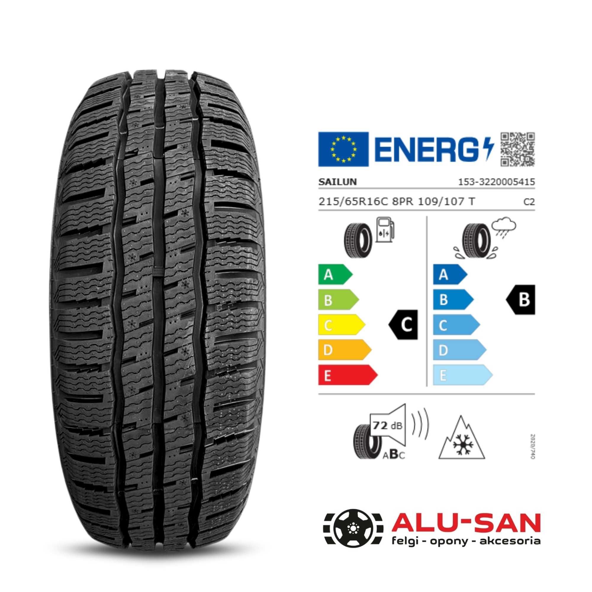 Nowe koła zimowe 16" FORD TRANSIT TOURNEO CUSTOM 6x130 215/65R16C