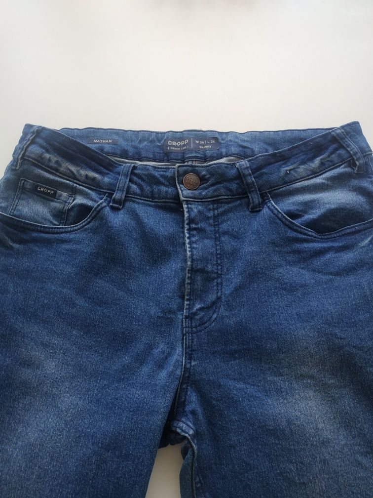 Spodnie męskie CROPP 34/34 SKINNY jak nowe