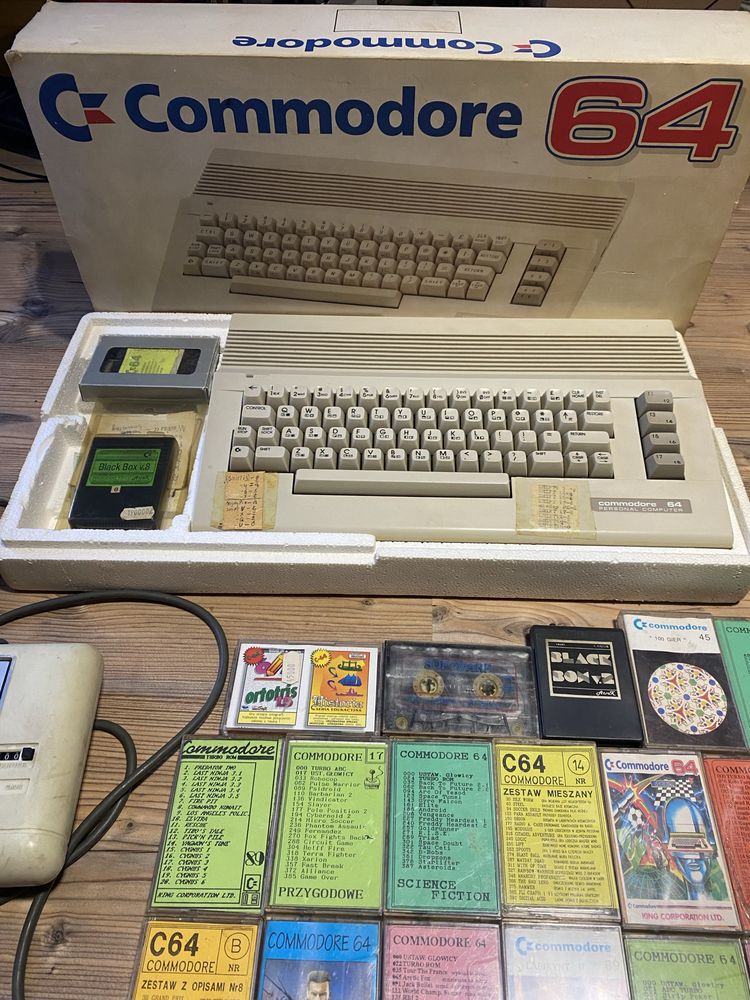 Zestaw coomodore c63 retro