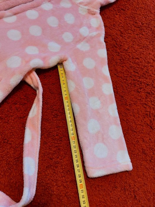 Szlafrok dziewczęcy 122/ 128 bdb/ jak nowy