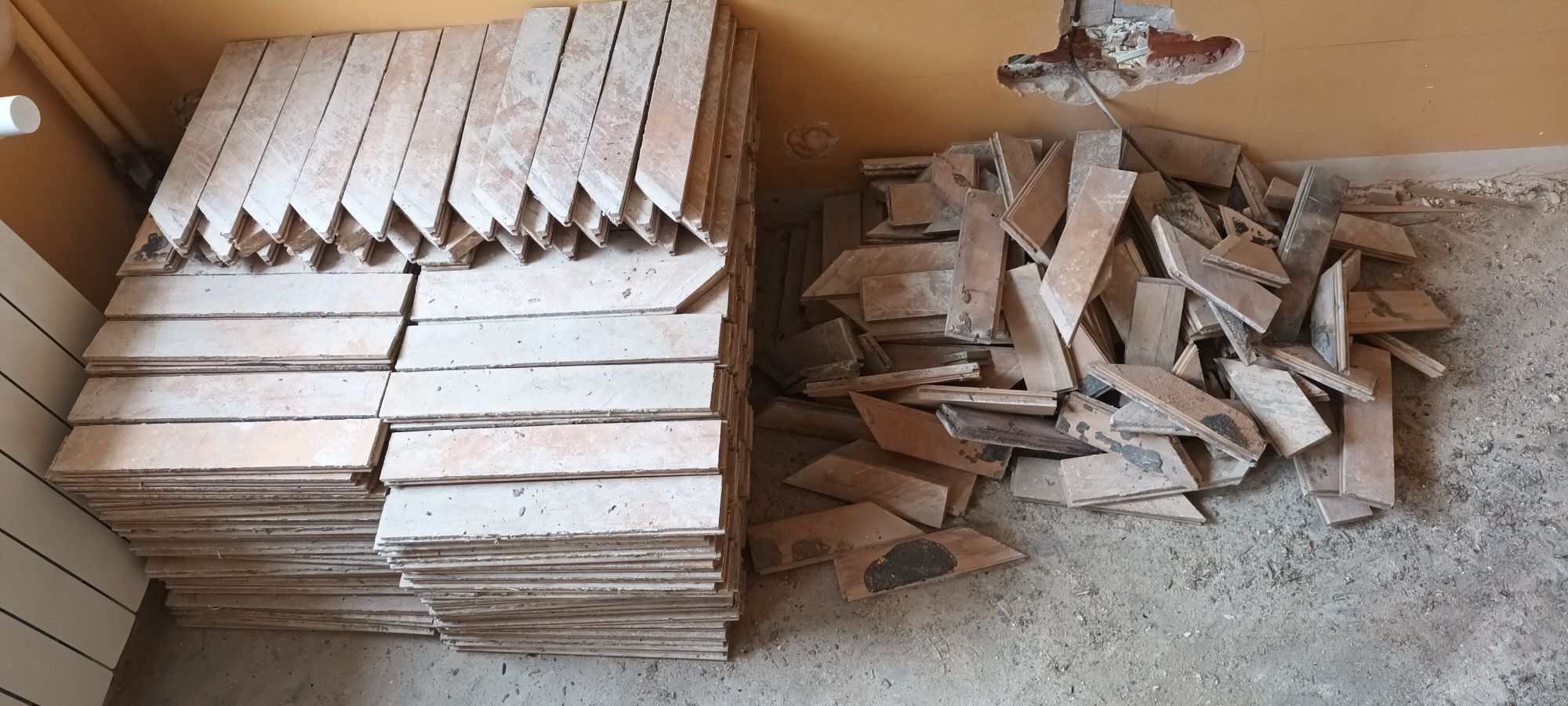 Parkiet dębowy, klepka 30 m2