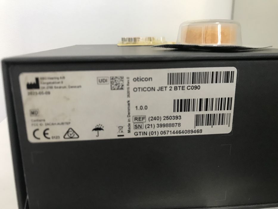 Aparat słuchowy Oticon JET 2 BTE jak nowy na gwarancji!