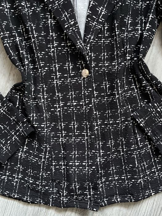 Elastyczna śliczna marynarka xl shein