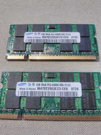4 Dimm de memória 2Rx8 Pc2 (1Gb e 2Gb)