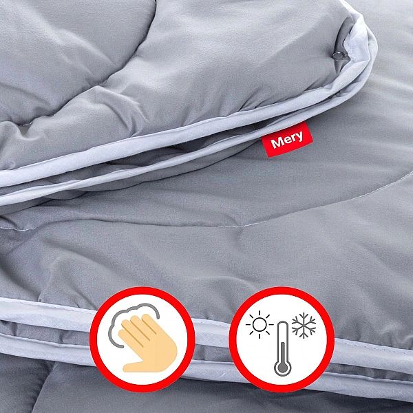 Kołdra 140x200/4 Pory Roku Mery Mikrofibra 2w1