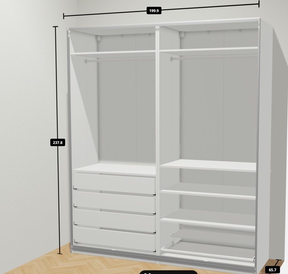 Roupeiros - PAX IKEA