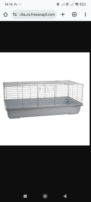 Klatka dla świnki morskiej ,krolika 120 cm 2 szt dna