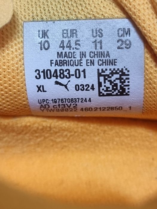 Оригінал 100% чоловічі кросівки PUMA DEVIATE NITRO 3 FADE   EUR 44.5