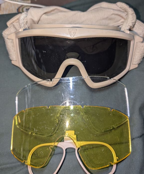 Маска окуляри тактичні Goliath