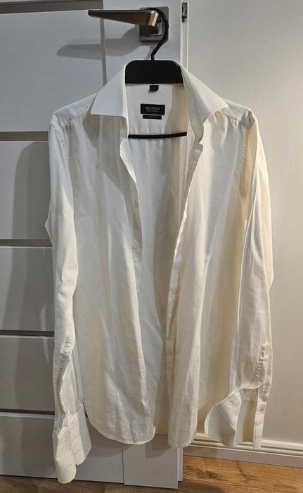 Garnitur męski BYTOM 100% wełna 182cm