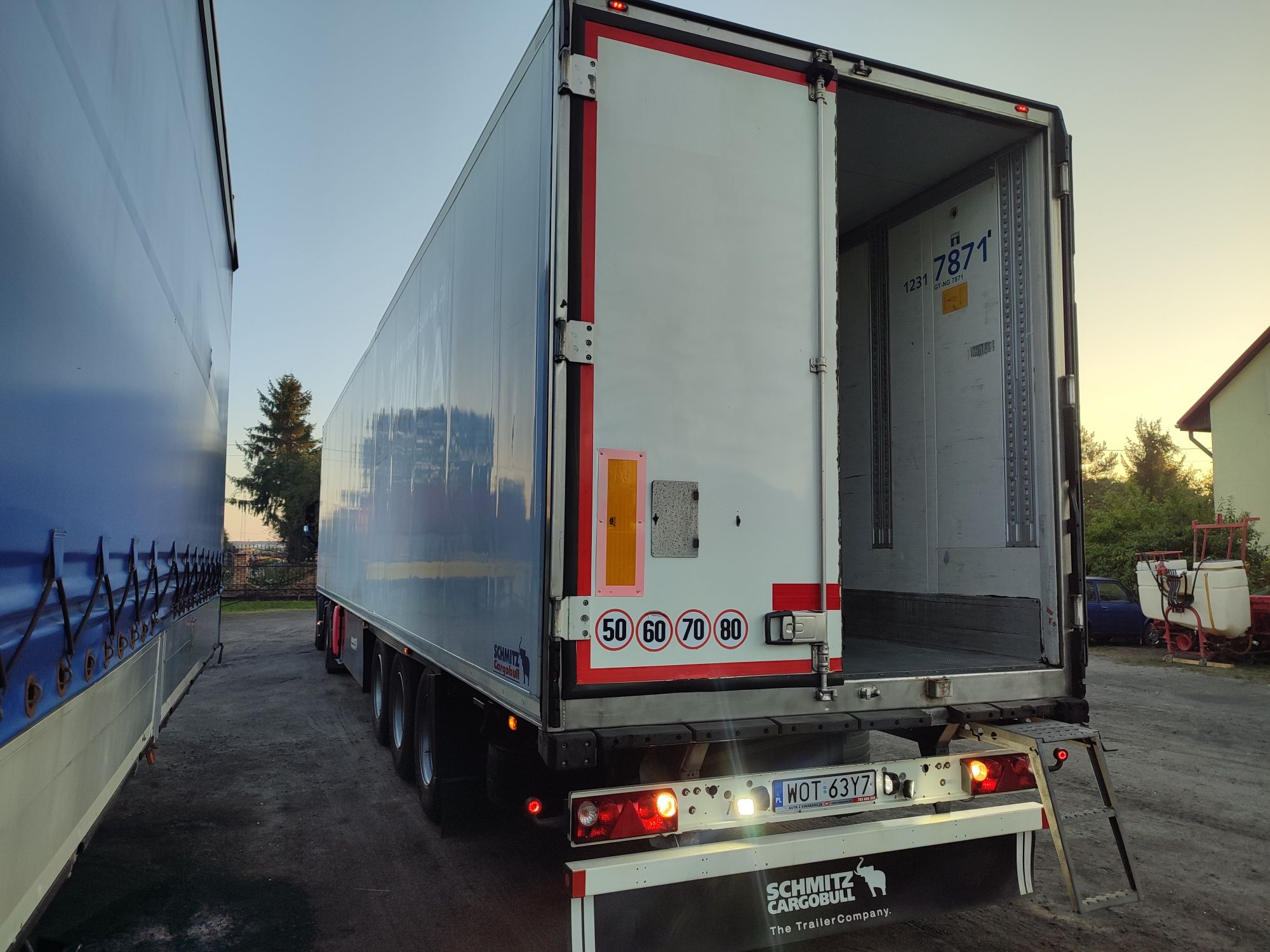 Chłodnia Schmitz Carrier Dopelstock Super Stan