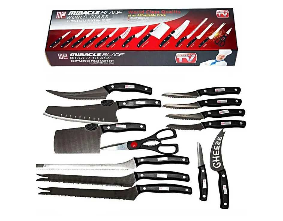 Набір професійних ножів для кухні Miracle Blade 13в1
