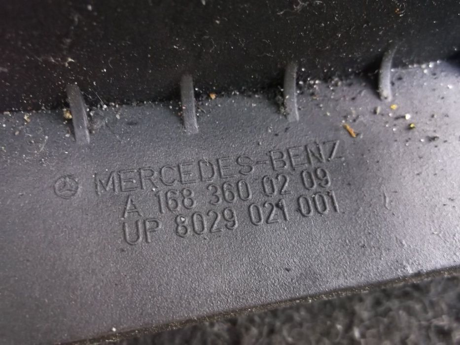 mercedes-benz A140 1.4 99r w168 lewarek zmiany biegów 168360.0209