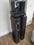 Wharfedale Obsidian Tower 600 kolumny kina domowego 5szt