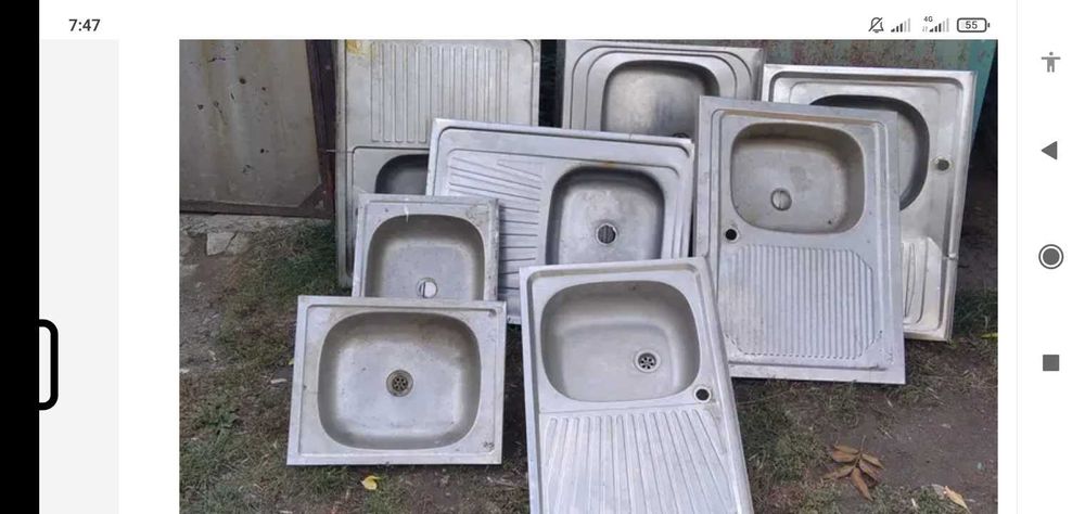 Мойка нержавейка кухонная