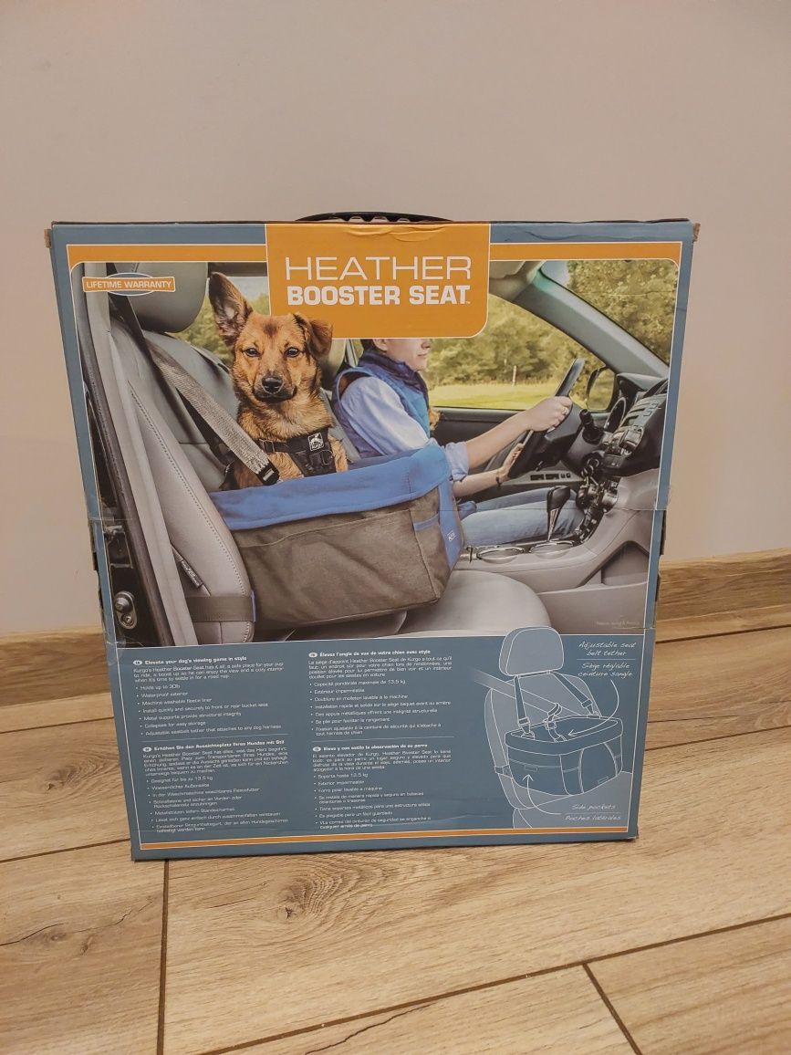 Kurgo Heather Booster Seat fotelik transporter dla psa do 13kg