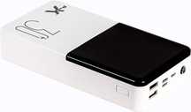 Мобільна батарея БП POWERX Q500 Powerbank 30000mAh LCD Screen