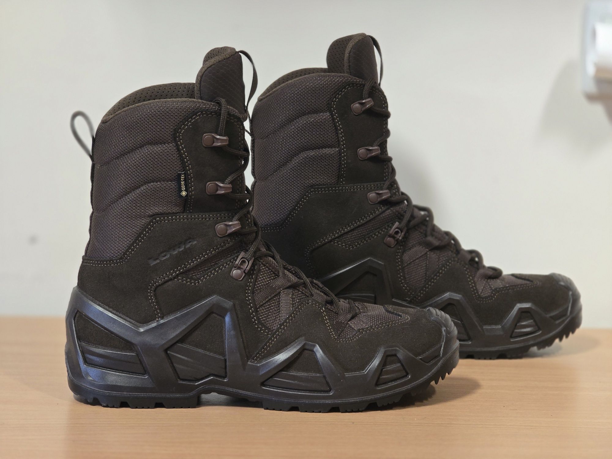 Buty Taktyczne Wojskowe LOWA Zephyr GTX MK2 High - Brązowe - Roz. 42