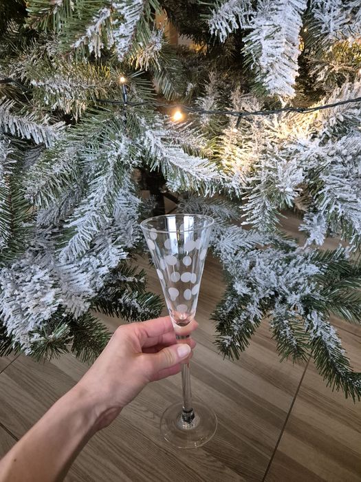 kieliszki ręcznie zdobione