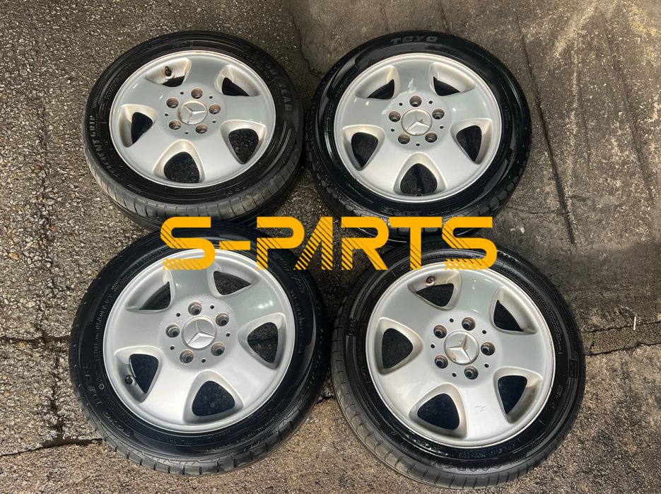 Jantes Mercedes R15 5x112 com pneus