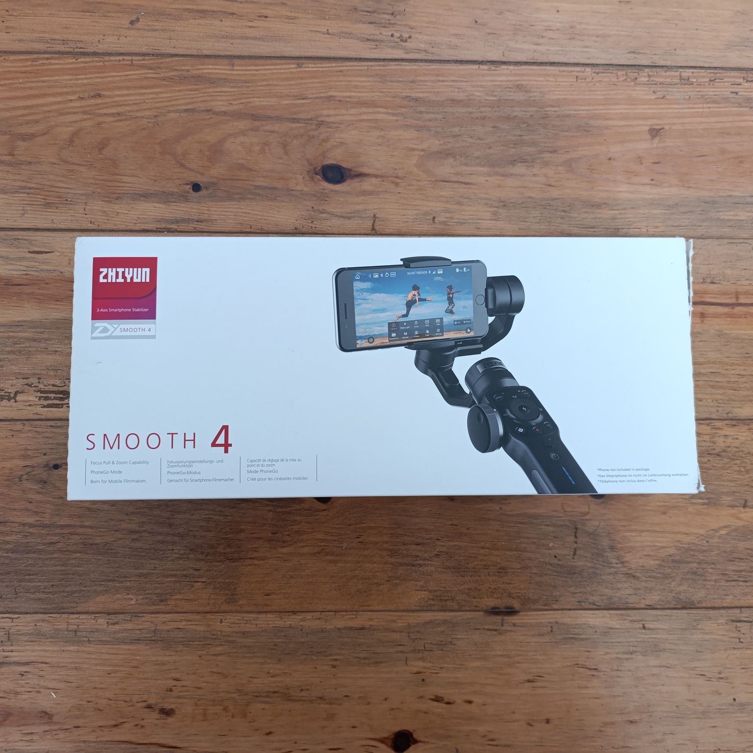Gimbal Zhiyun Smooth 4 - Como Novo!