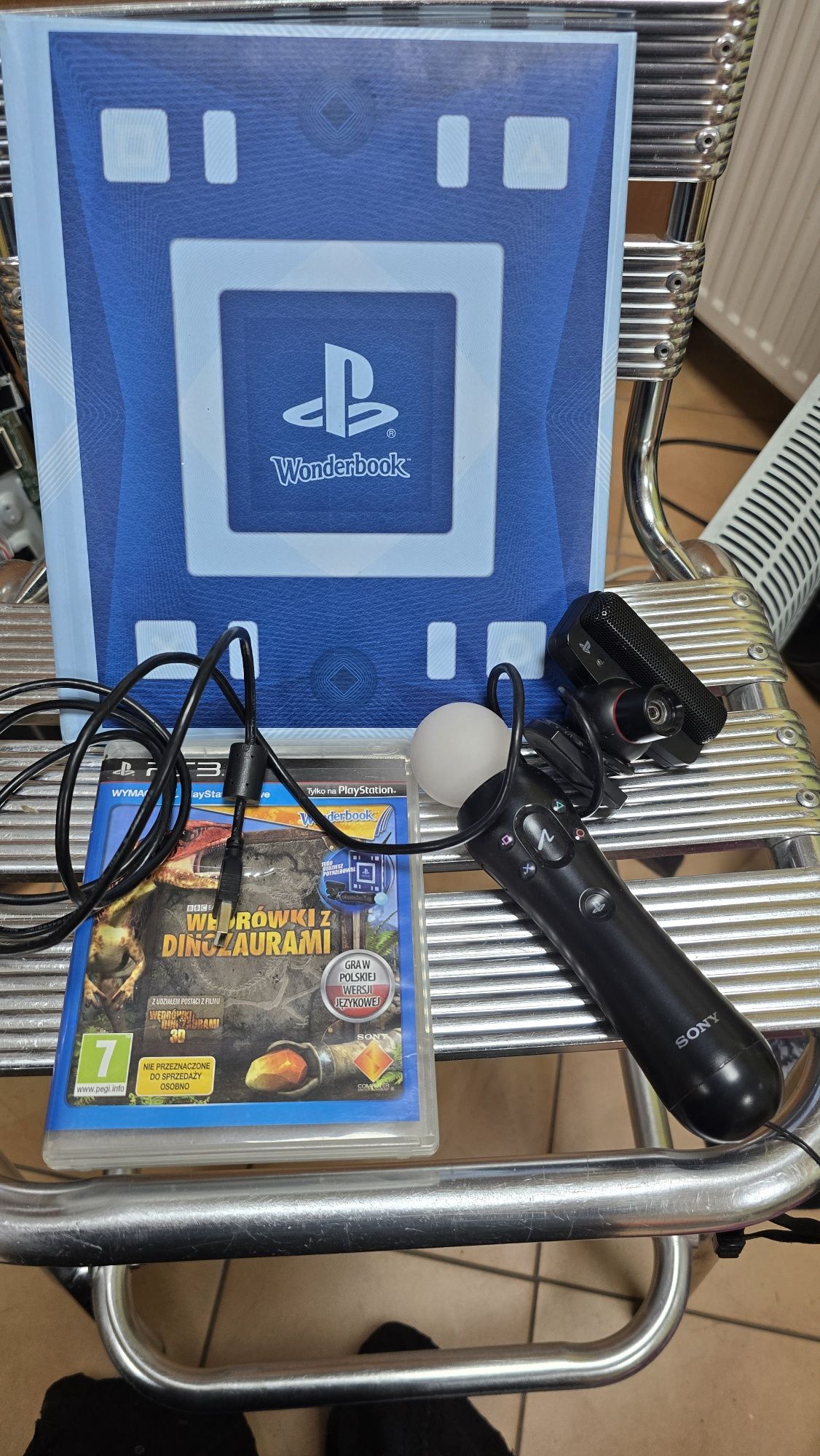 Zestaw do PS3 move Książka Gra kamera