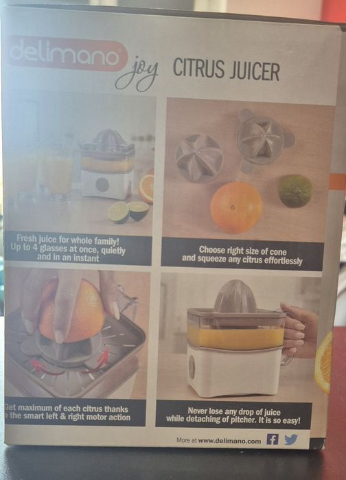 Wyciskarka do cytrusów DELIMANO JOY
