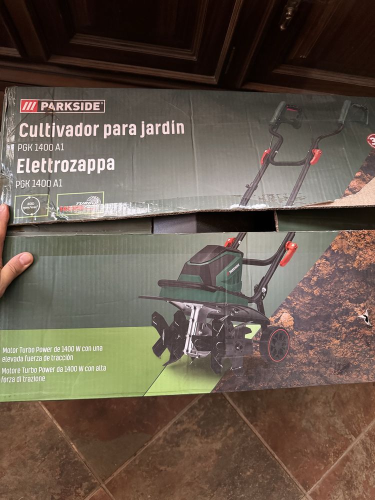 Cultivador para jardim Parkside