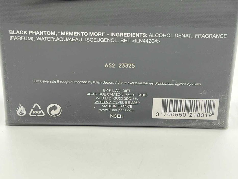 Kilian Black Phantom "Memento Mori" edp 50 мл Оригинал