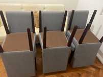 Mesa e cadeiras para venda