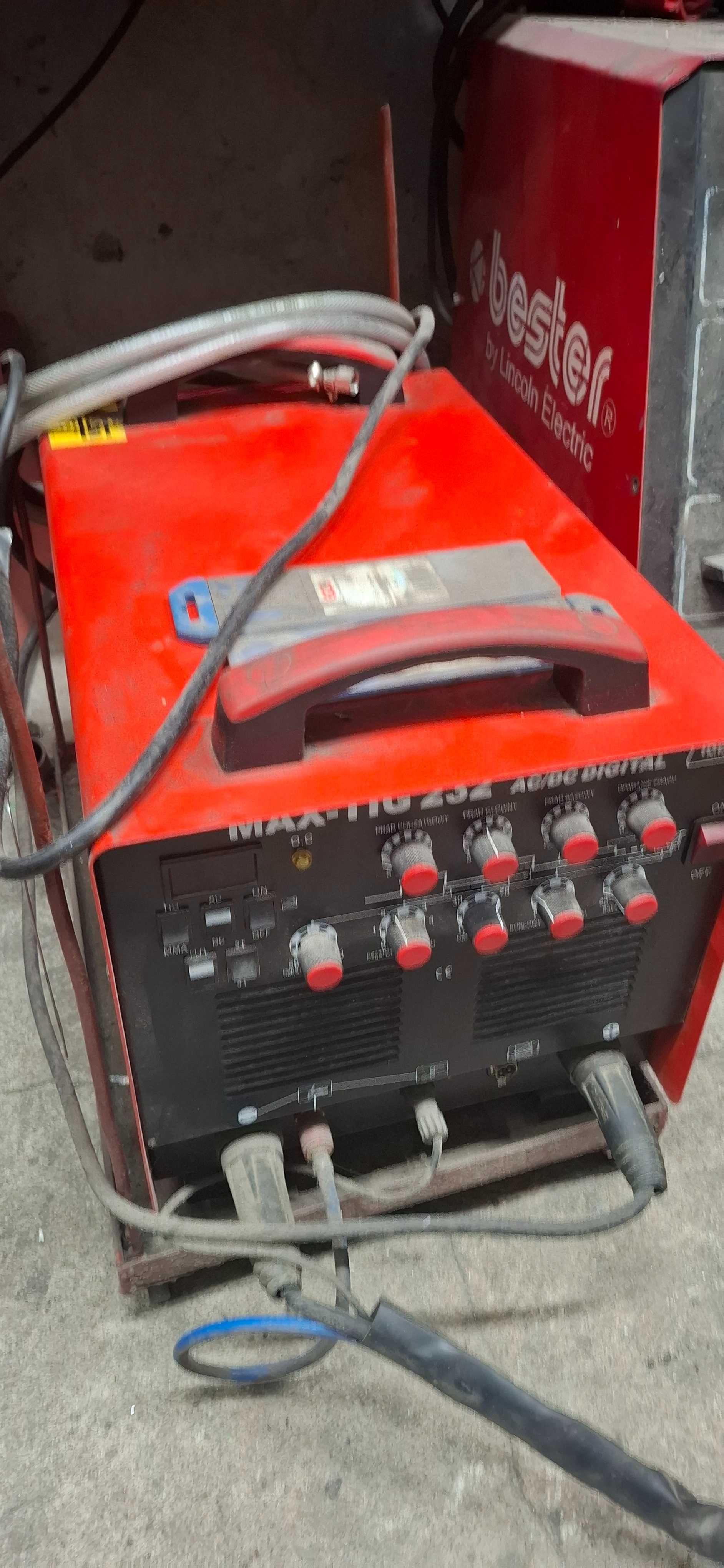 Spawarka Ideal MAX TIG 232 AC DC Digital MMA + osprzęt
