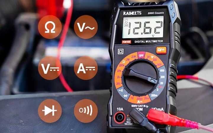 KAIWEETS KM100 Multimetr ręczny miernik napięcia