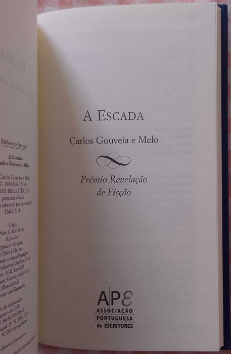 A escada, Carlos Gouveia e Melo
