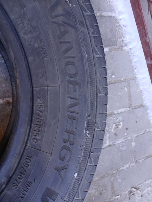 2x używane opony letnie 215/70 R15C Toyo 2021r Montaż GWARANCJA