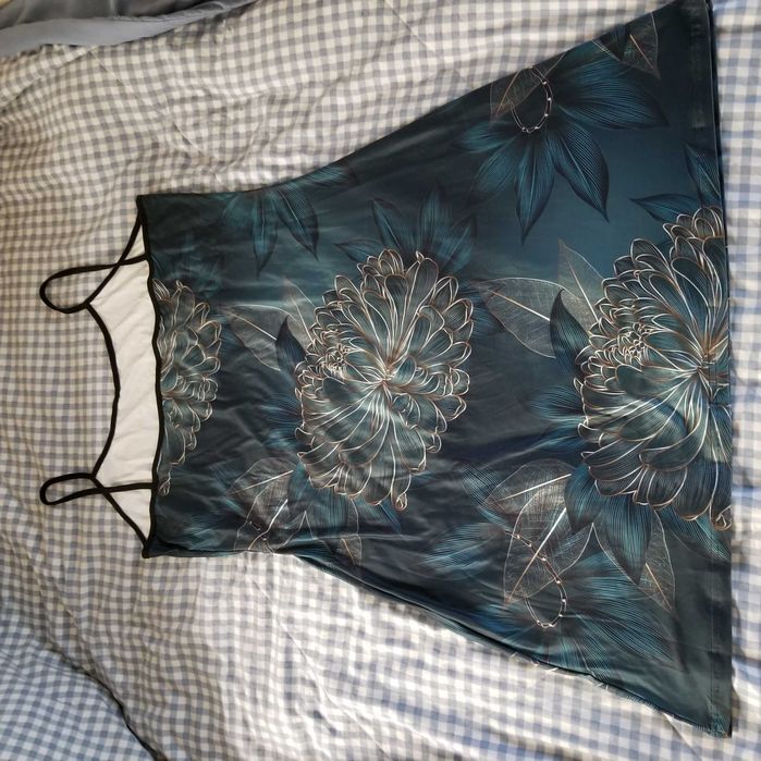 Домашнее платье, ночная рубашка, новое, XXL