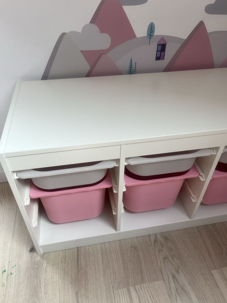 Regal z pojemnikami TROFAST IKEA
