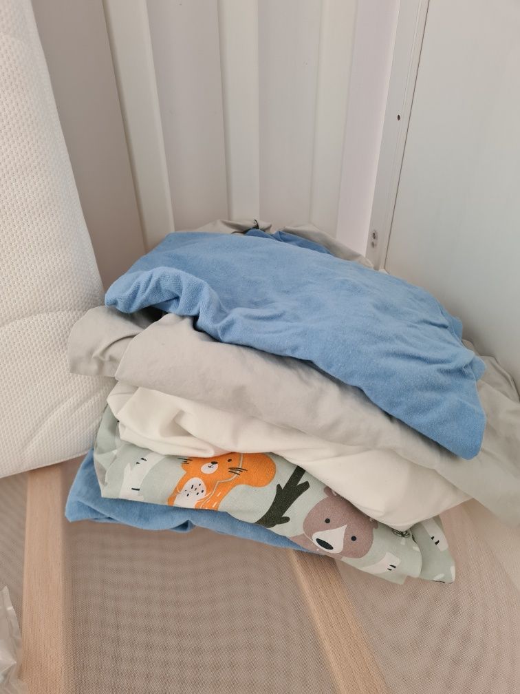 IKEA Sundvik łóżeczko MEGA ZESTAW