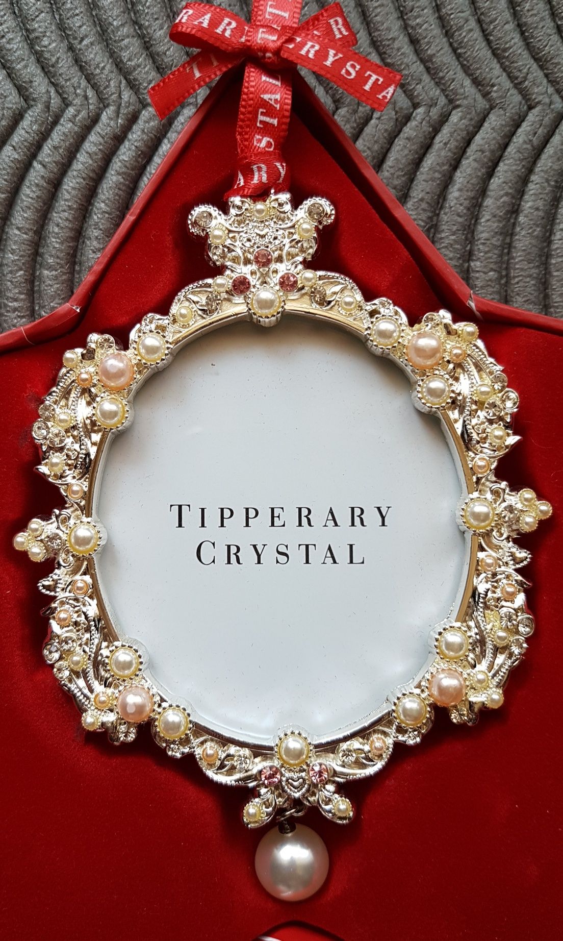 Tipperary Crystal Ramka Świąteczna Nowa