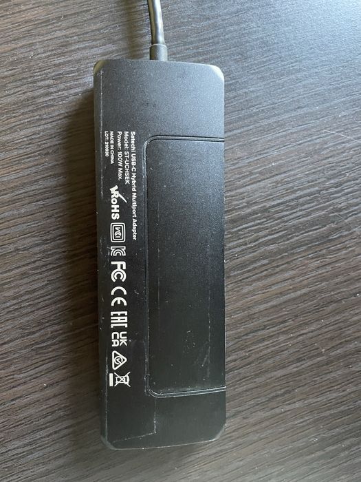 Satechi USB-C hub Hybrid Adapter z miejscem na dysk SSD – ST-UCHSEK