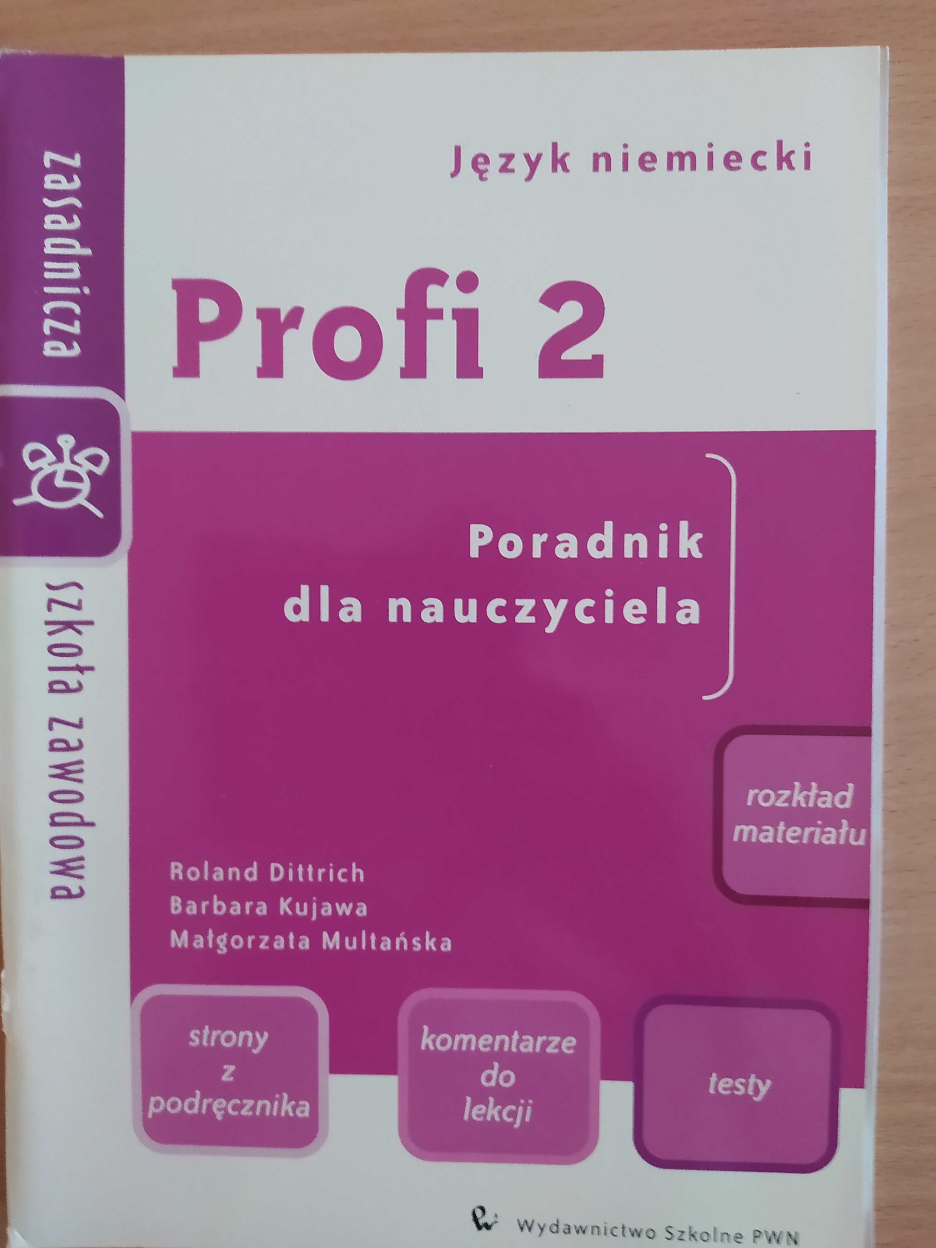 profi 2 podręcznik zsz wyd. PWN + poradnik dla nauczyciela