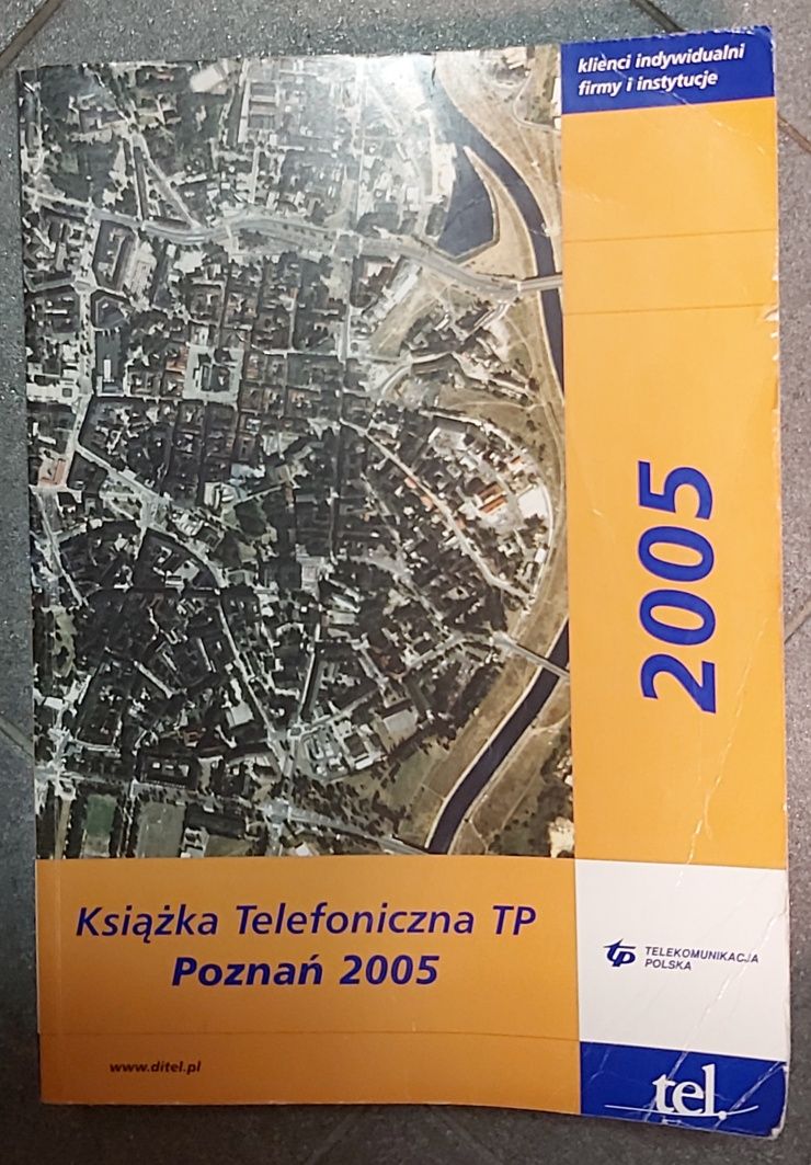 Książka Telefoniczna TP Poznań 2005