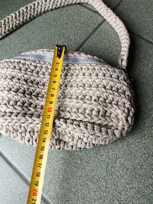 Сумка женская, бананка на пояс плетеная/жіноча бананка на пояс плетена