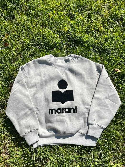 ISABEL MArant białe ubrania nowe unisex długie rękawy S